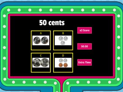 Let's Play!! Which balloon is the correct coin value from the train?