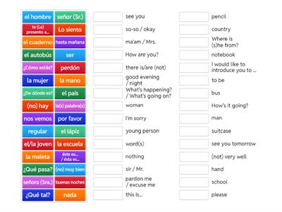 Senderos 1: Unidad 1