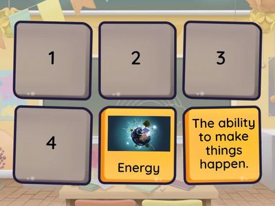 Energy Causing Motion