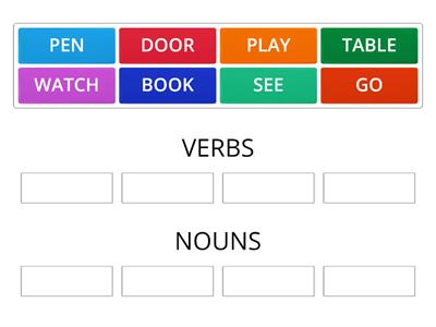 VERBS & NOUNS