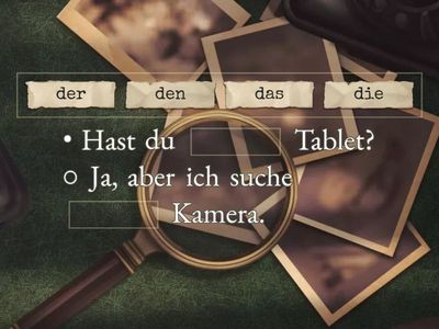 Nominativ oder Akkusativ?