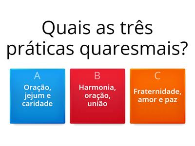 Ensino Religioso - quiz