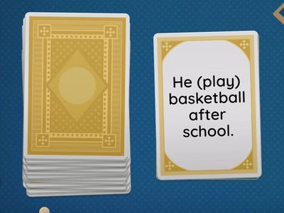 Present simple 3rd Singular