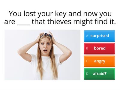 Own it! 2 Unit 3 Feelings, sentences