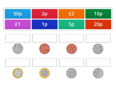 Match Up the Coins Game