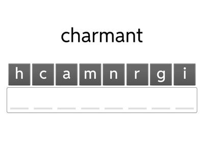 1MH / 3.3 / Vocabulary: Feelings and emotions: anagram