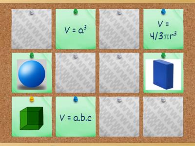 Vzorečky - objem těles