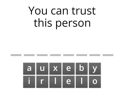 Get involved B1 Amazing people Spell the word