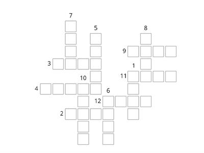 Crossword CH / SH 