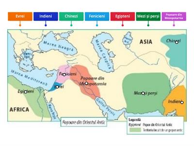 Popoare și civilizații pe harta Orientului antic