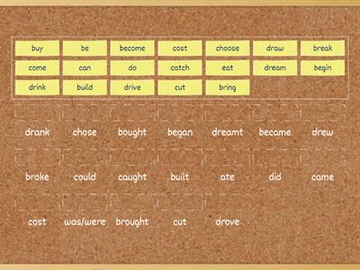 Simple Past - Irregular verbs