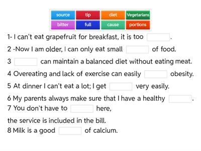 English plus unit 4 vocab
