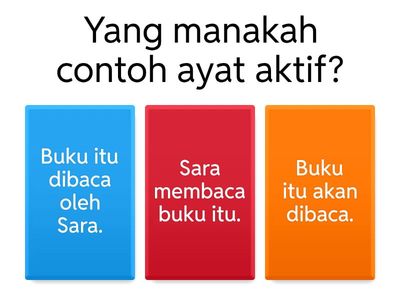 Latihan interaktif ragam ayat dan struktur ayat/ayat majmuk