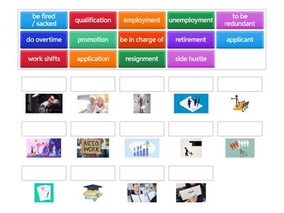 Work vocabulary - English File B1