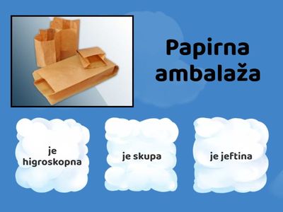 Vrste i svojstva ambalaže