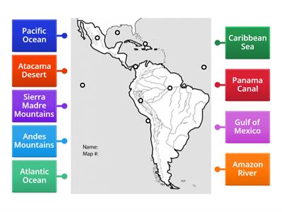 Physical Features of Latin America