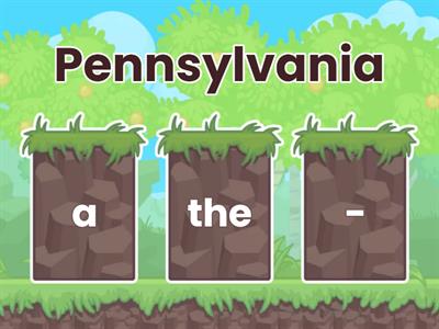 Geographical and proper names