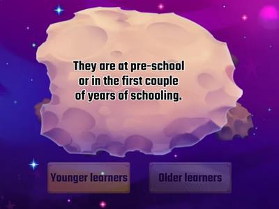 TEFL SAN PABLO - TEACHING YOUNG LEARNERS - What are the characteristics of older and younger learners? 2