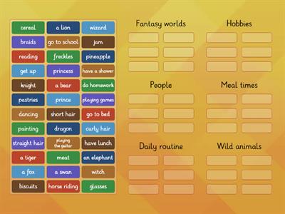 ET3 Vocabulary Matching