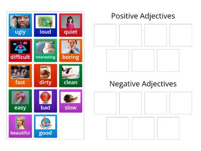 Adjectives +/