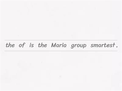 superlativo e comparativo