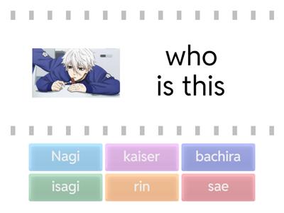 guess the blue lock charecter 