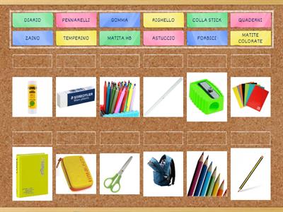 MATERIALE SCOLASTICO