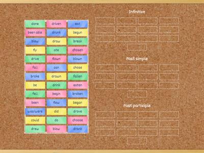 Irregular verbs 1