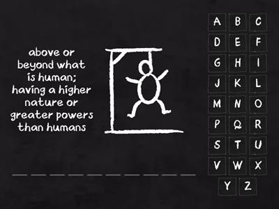 SUPER Hangman
