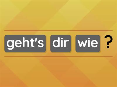 Kapitel 1 - Satzbau - 2. Klasse