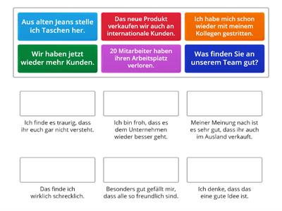 Firma bewerten - Reaktionen