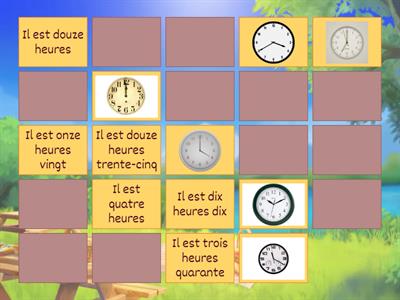 Quelle heure est-il?