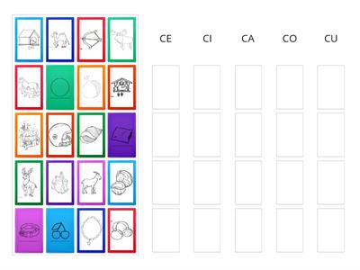 CA CE CI CO CU