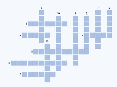 Решите кроссворд - Основные цвета