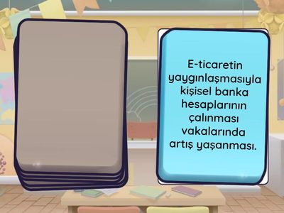 Kart Oyunu- OLUMLU, OLUMSUZ