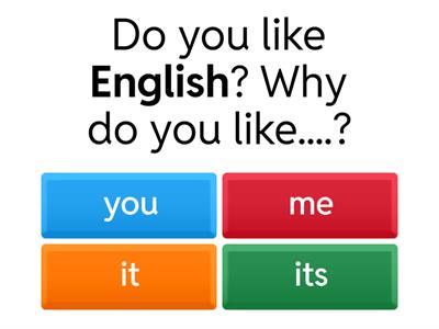 Pronouns