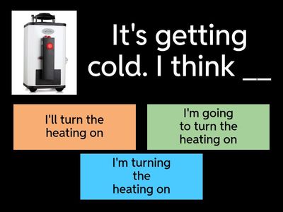 Future Forms, will, be going to 2