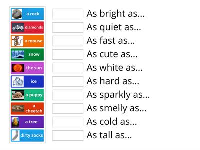 Complete the Simile!