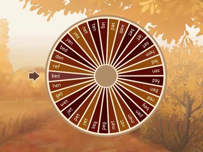 CVC Short /e/ (Spin the Wheel)