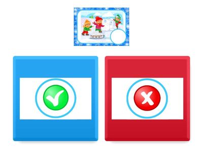 Дидактична гра “Безпечні ігри взимку”