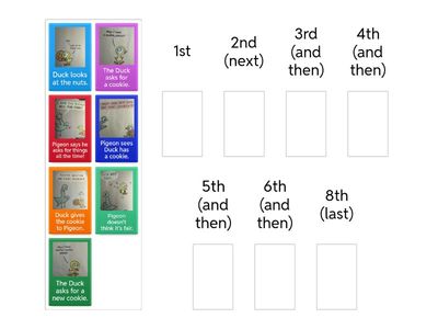 The Duckling Gets a Cookie - Sequencing Exercise