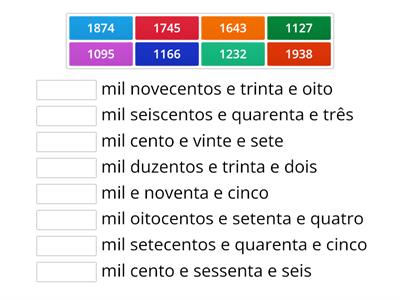 Leitura de números 2000