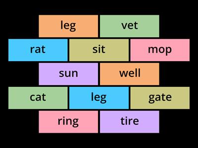 Pick a Card Onset Rhime Accuracy