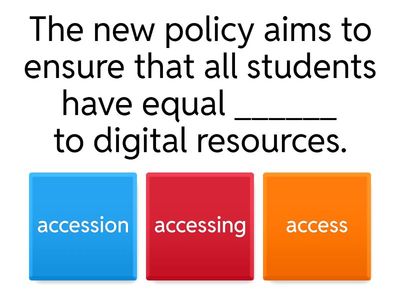 English Language Proficiency Quiz