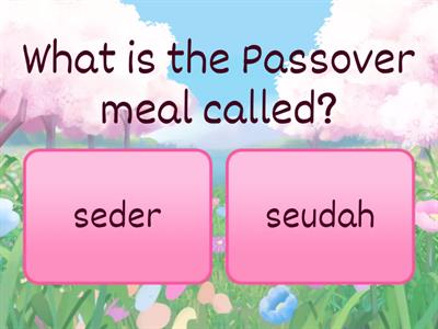 Passover quiz