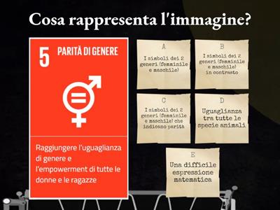 AGENDA 2030 PER I RAGAZZI – OBIETTIVO 5: PARITÀ DI GENERE (quiz)