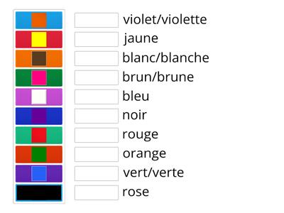 Couleurs