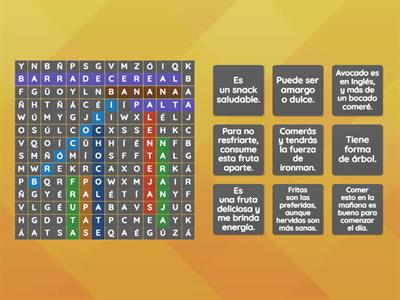 Flexibilidad cognitiva. Comida saludable.