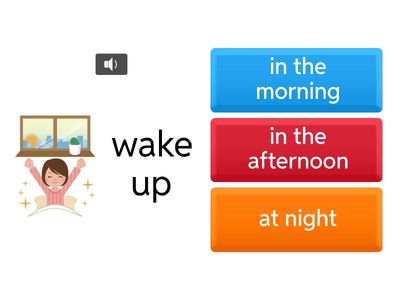  morning/afternoon/evening/night