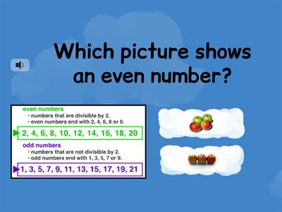 Odd Even Numbers